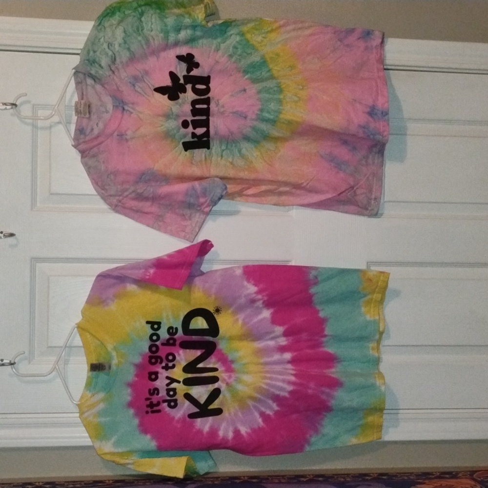 2 Tie-Dye T-Shirts